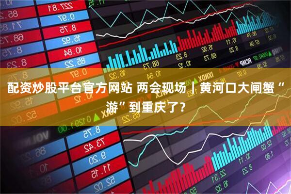 配资炒股平台官方网站 两会现场|黄河口大闸蟹“游”到重庆了?